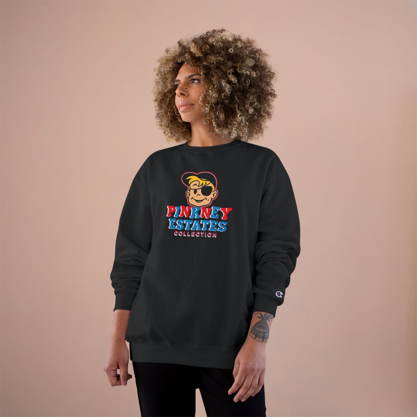 Pinkney Estates “Bazooka Joe” Champion Sweatshirt – Retro Hustle Edition