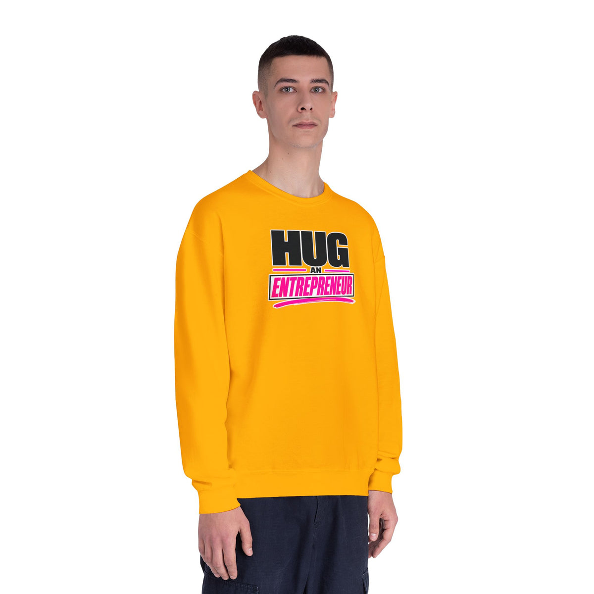 HUG AN ENTREPRENEUR® Unisex Crewneck Sweatshirt