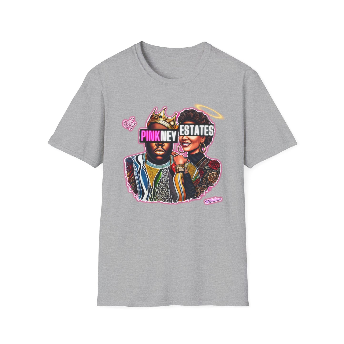 Biggie x Pinkney Estates "Crown Royalty" Unisex Tee – Hip-Hop x Hustle Icon Collab