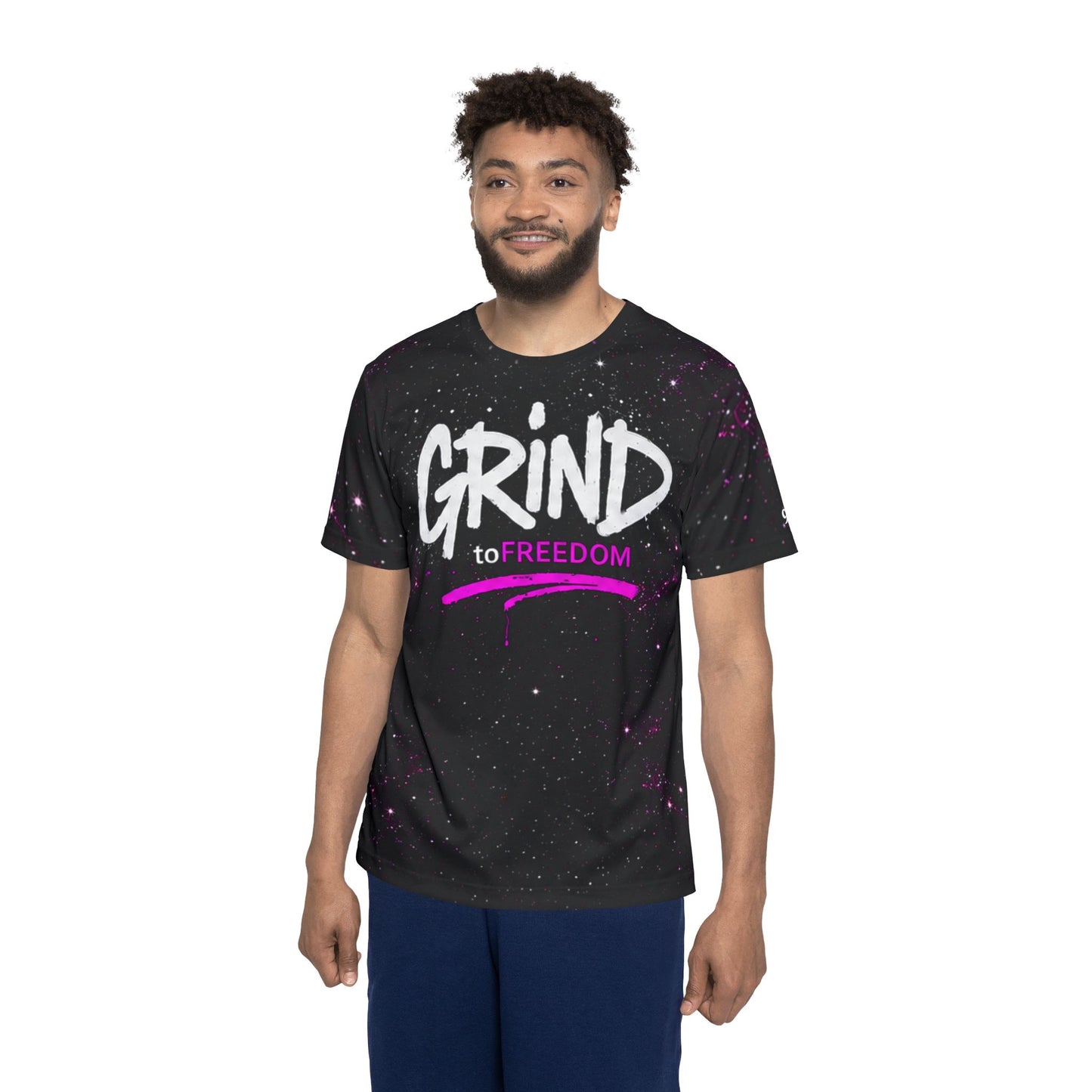 GRIND to FREEDOM™ All-Over Print Performance Tee(AOP)