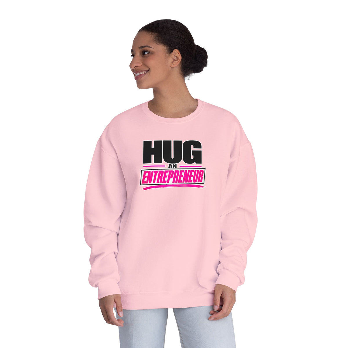 HUG AN ENTREPRENEUR® Unisex Crewneck Sweatshirt