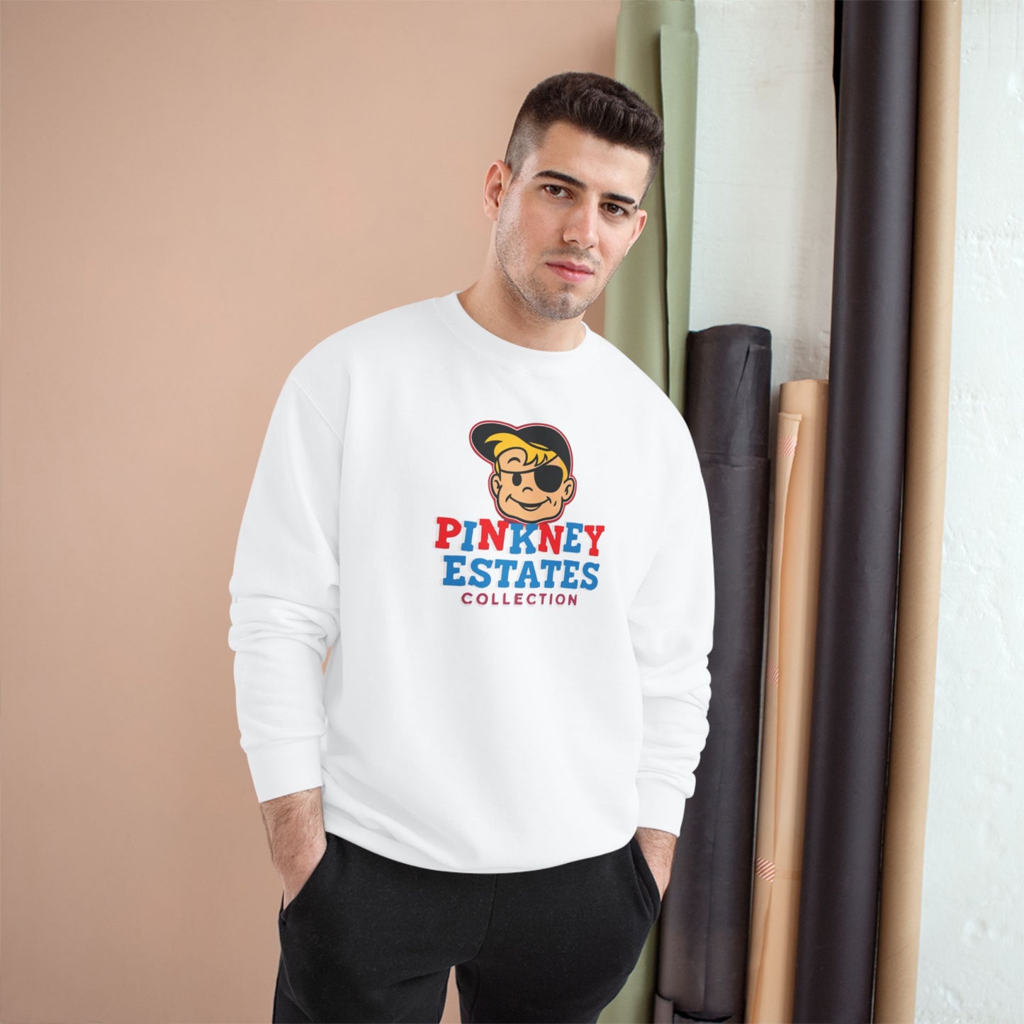 Pinkney Estates “Bazooka Joe” Champion Sweatshirt – Retro Hustle Edition