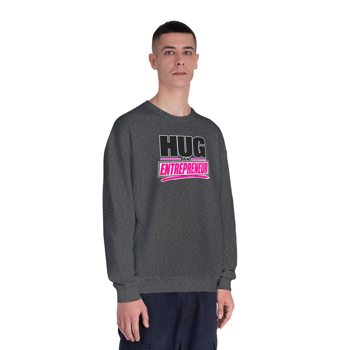 HUG AN ENTREPRENEUR® Unisex Crewneck Sweatshirt