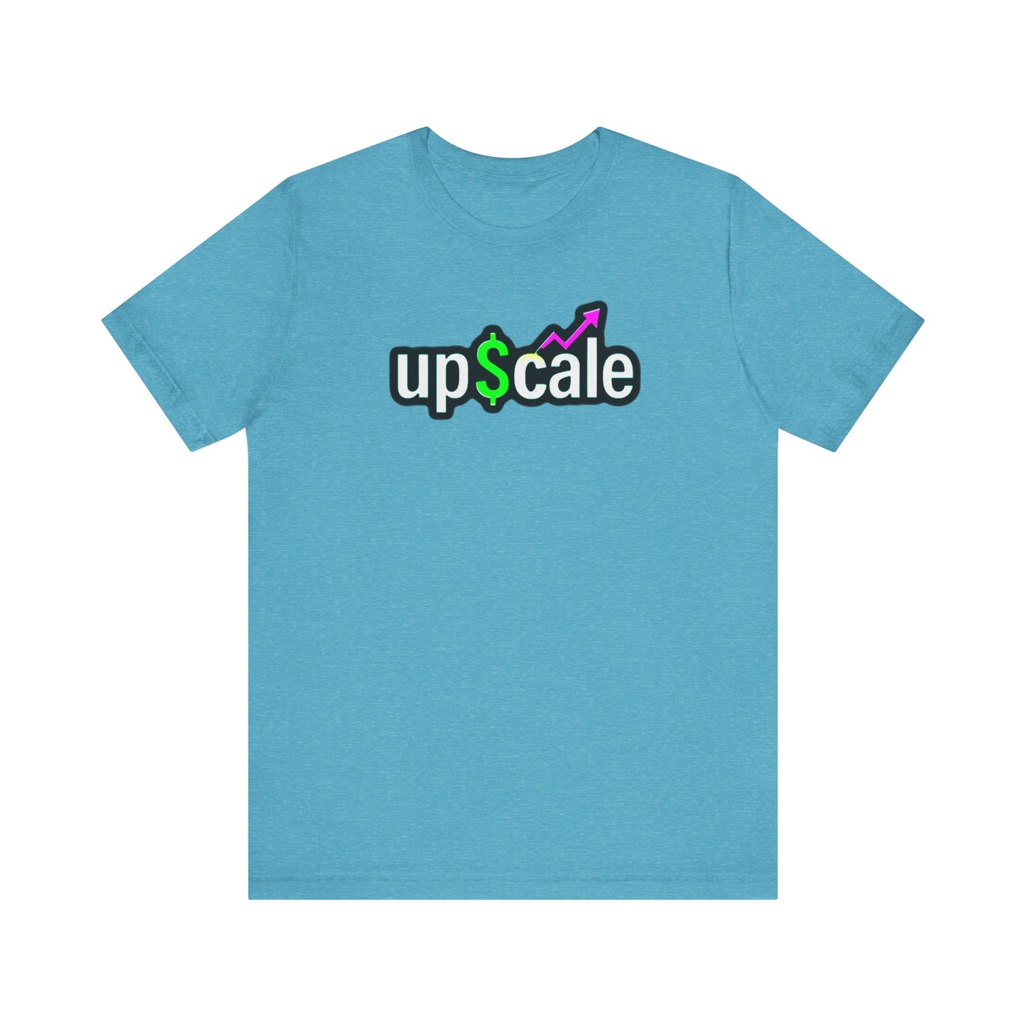 Upcale Unisex Jersey Tee for Entrepreneurs, Business Growth T-Shirt, Casual Wear, Startup Inspiration Shirt, Gift for Professionals