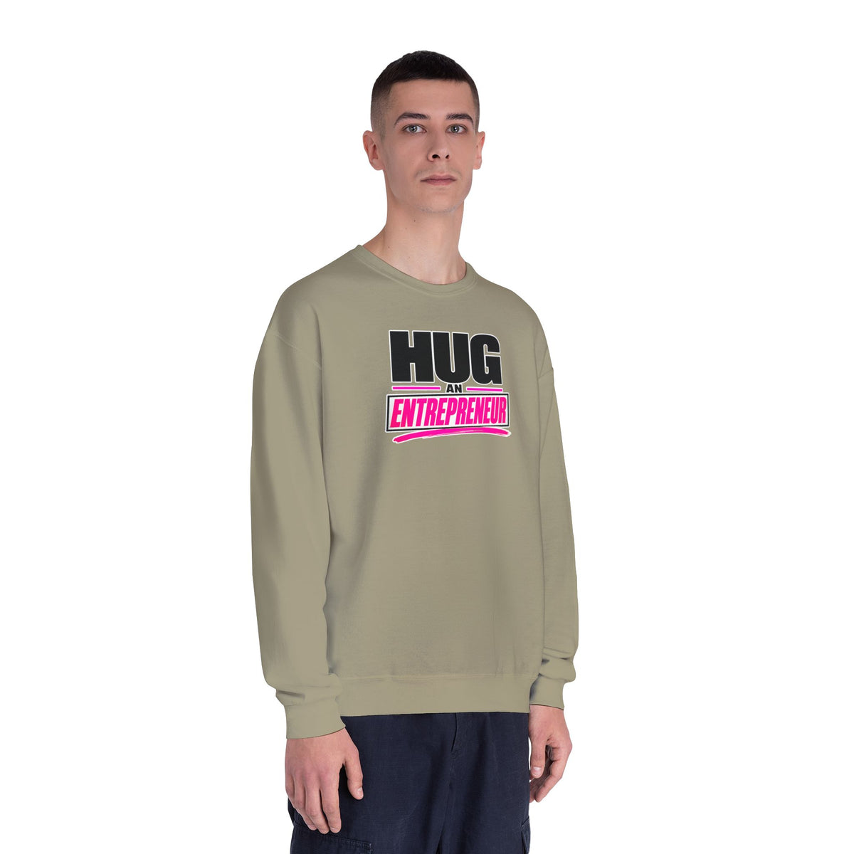 HUG AN ENTREPRENEUR® Unisex Crewneck Sweatshirt