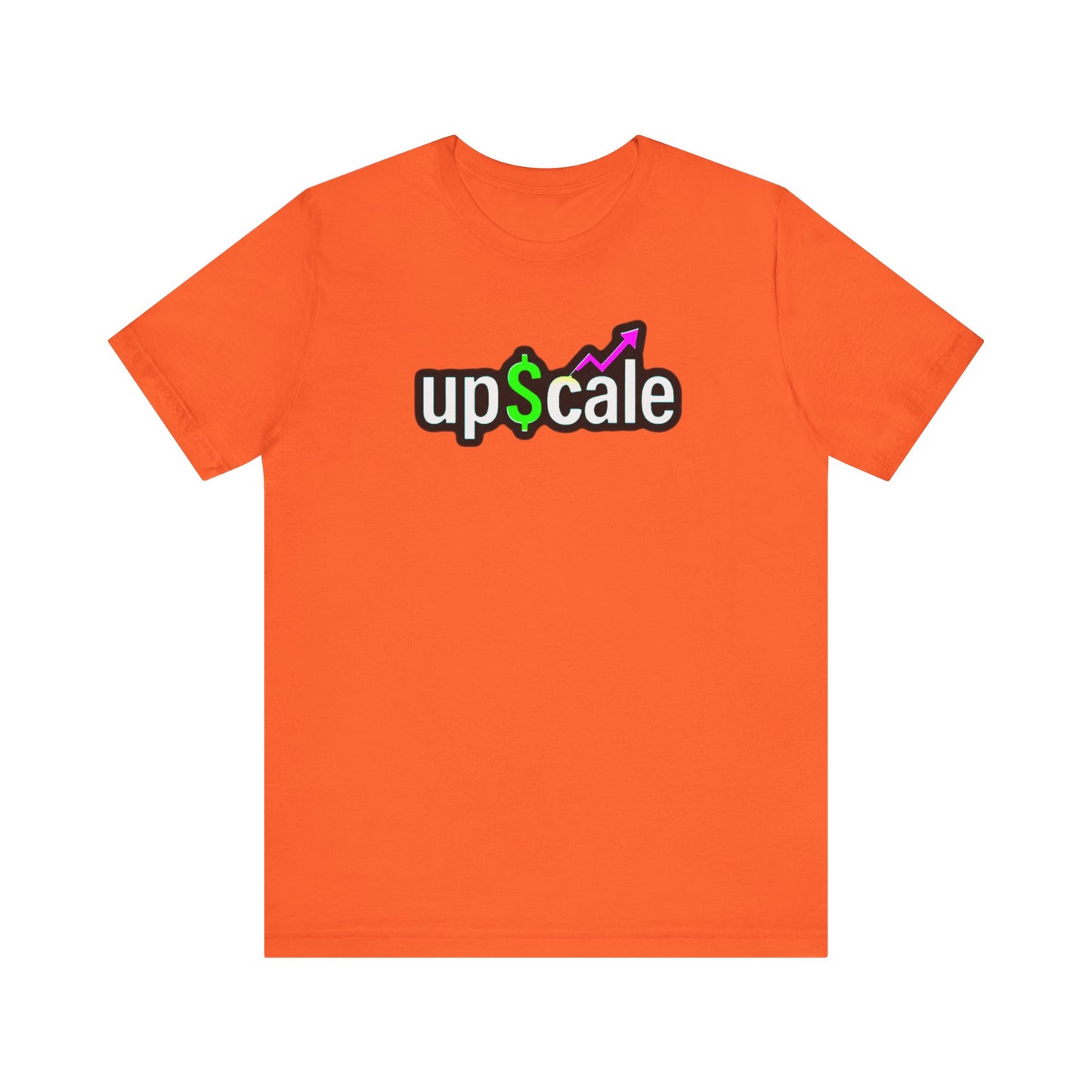 Upcale Unisex Jersey Tee for Entrepreneurs, Business Growth T-Shirt, Casual Wear, Startup Inspiration Shirt, Gift for Professionals