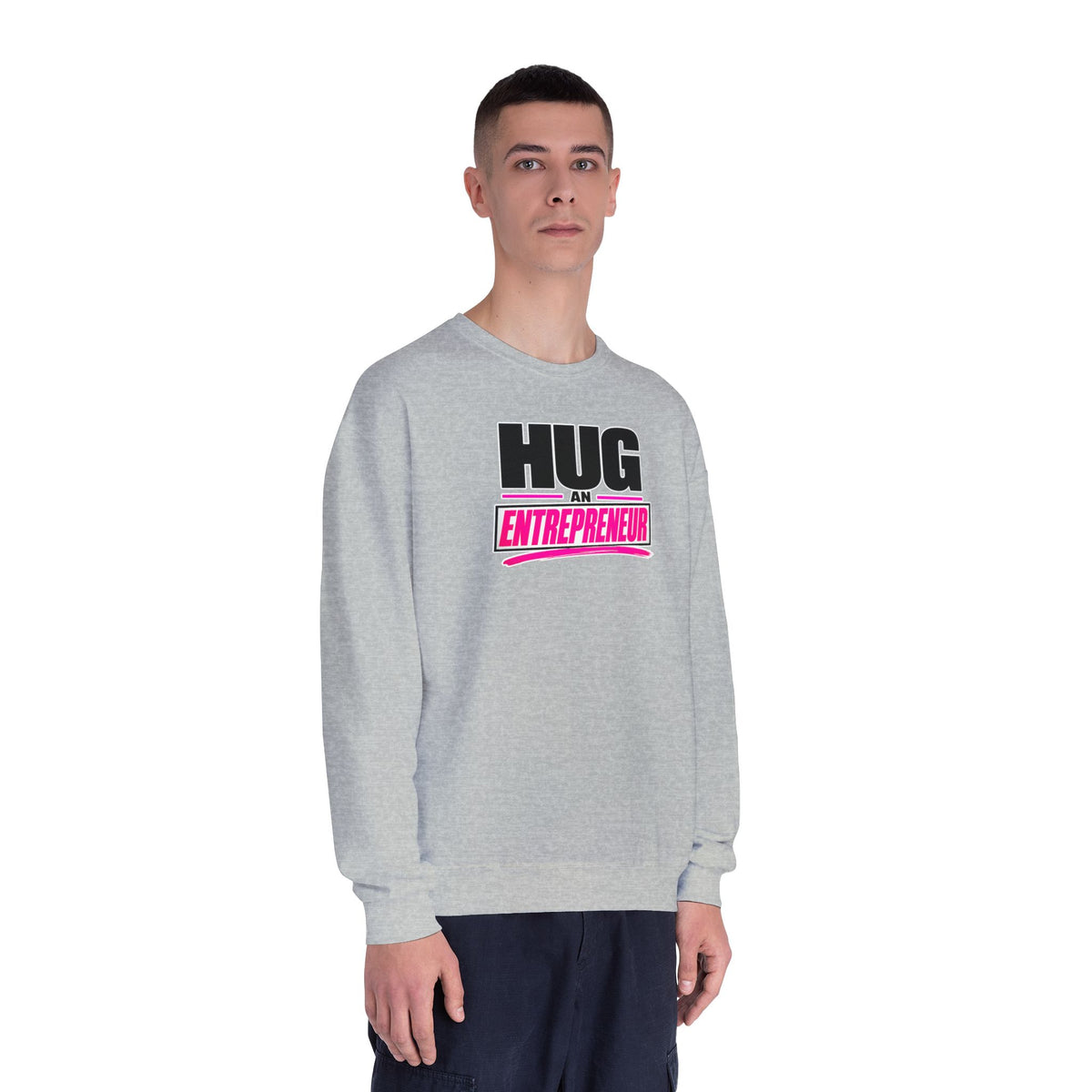 HUG AN ENTREPRENEUR® Unisex Crewneck Sweatshirt