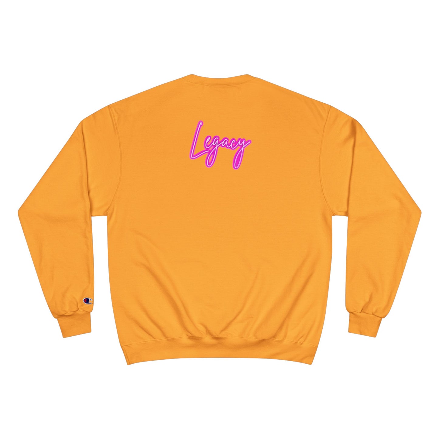 Champion Sweatshirt - Pink New Estates Graphic Design