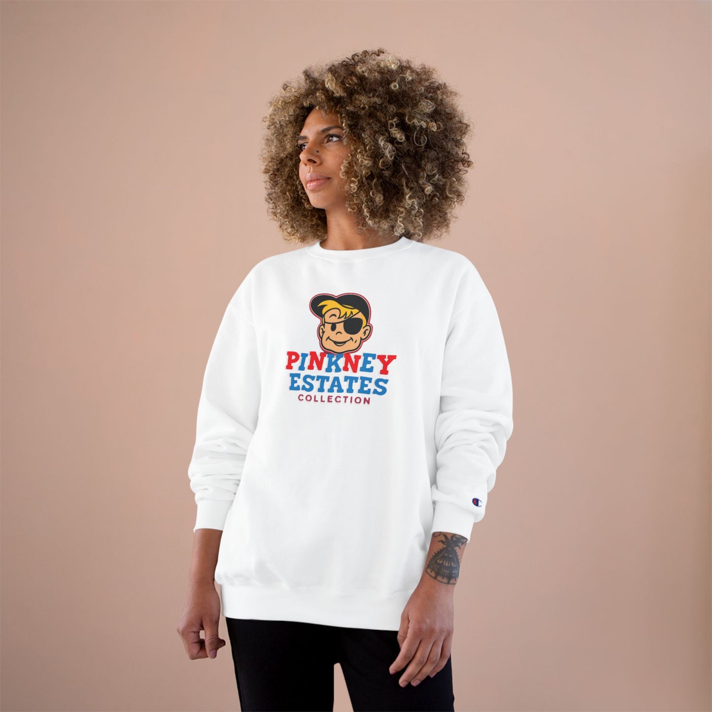Pinkney Estates “Bazooka Joe” Champion Sweatshirt – Retro Hustle Edition