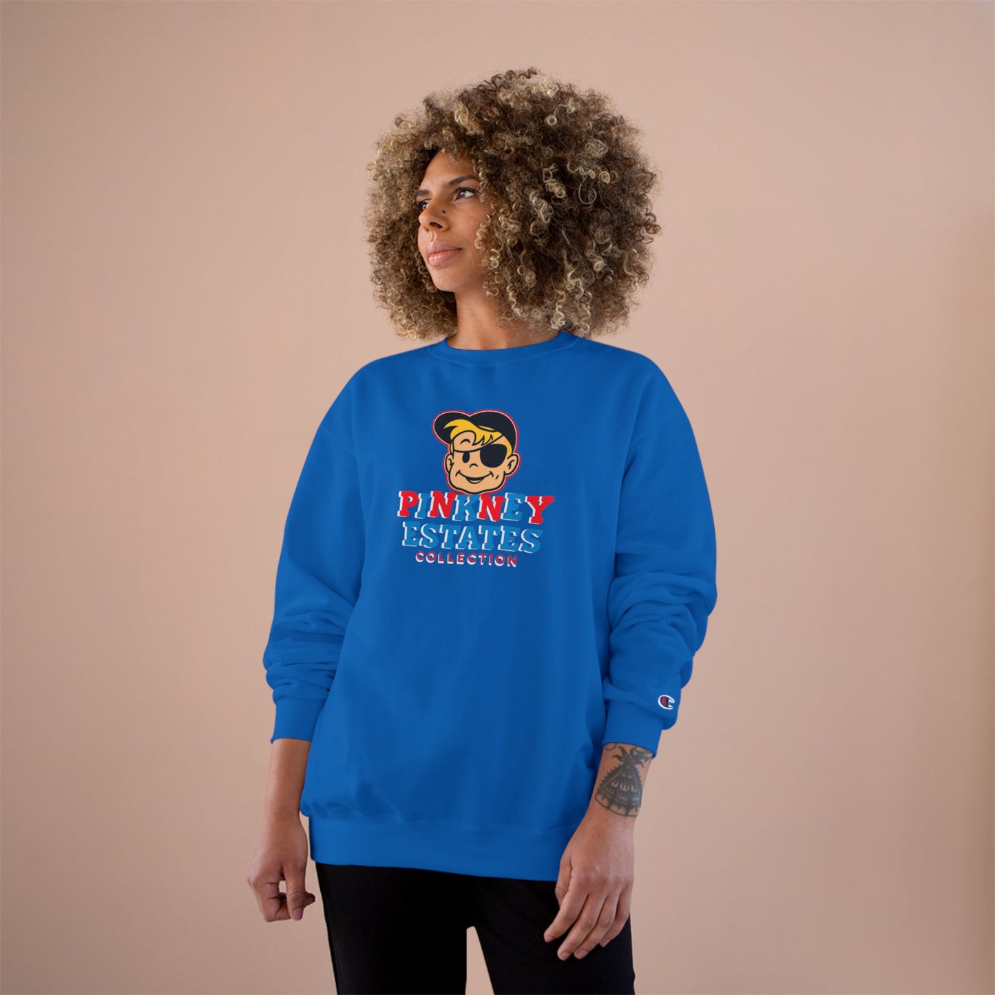Pinkney Estates “Bazooka Joe” Champion Sweatshirt – Retro Hustle Edition