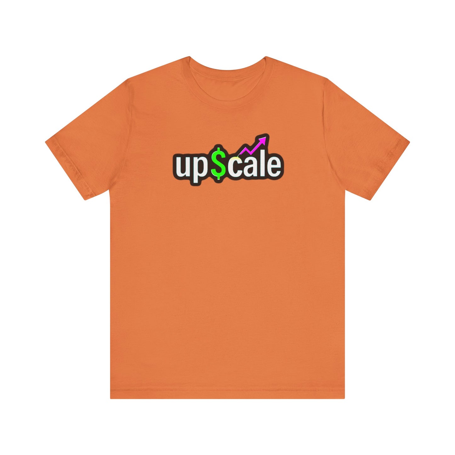 Upcale Unisex Jersey Tee for Entrepreneurs, Business Growth T-Shirt, Casual Wear, Startup Inspiration Shirt, Gift for Professionals