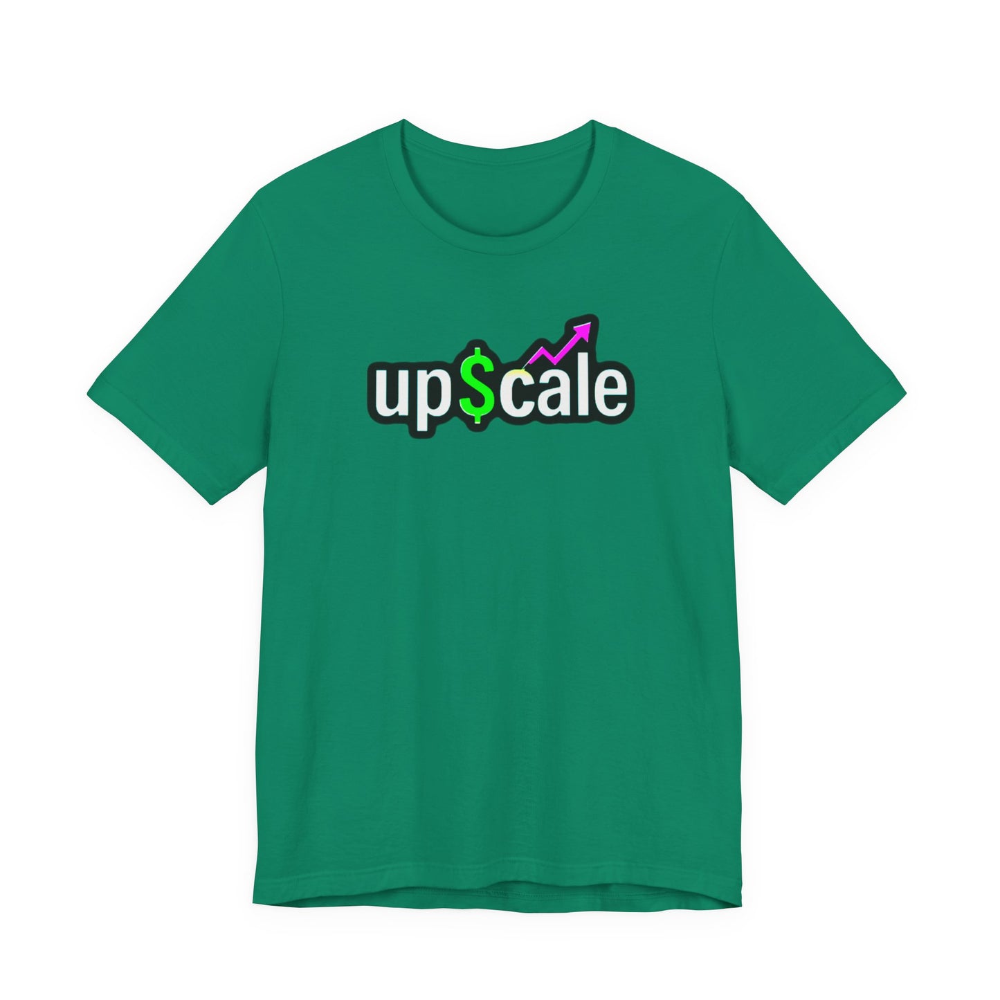 Upcale Unisex Jersey Tee for Entrepreneurs, Business Growth T-Shirt, Casual Wear, Startup Inspiration Shirt, Gift for Professionals