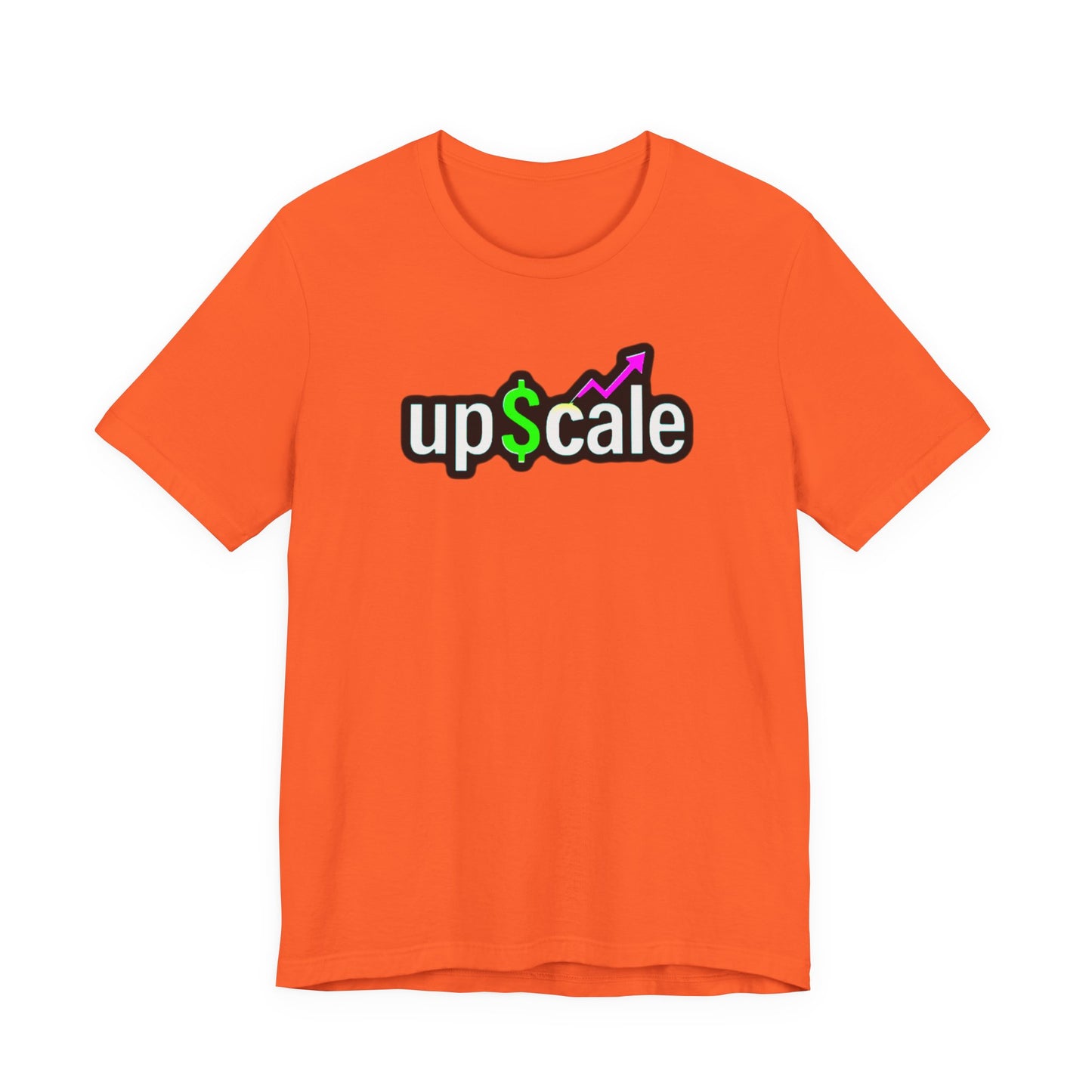 Upcale Unisex Jersey Tee for Entrepreneurs, Business Growth T-Shirt, Casual Wear, Startup Inspiration Shirt, Gift for Professionals