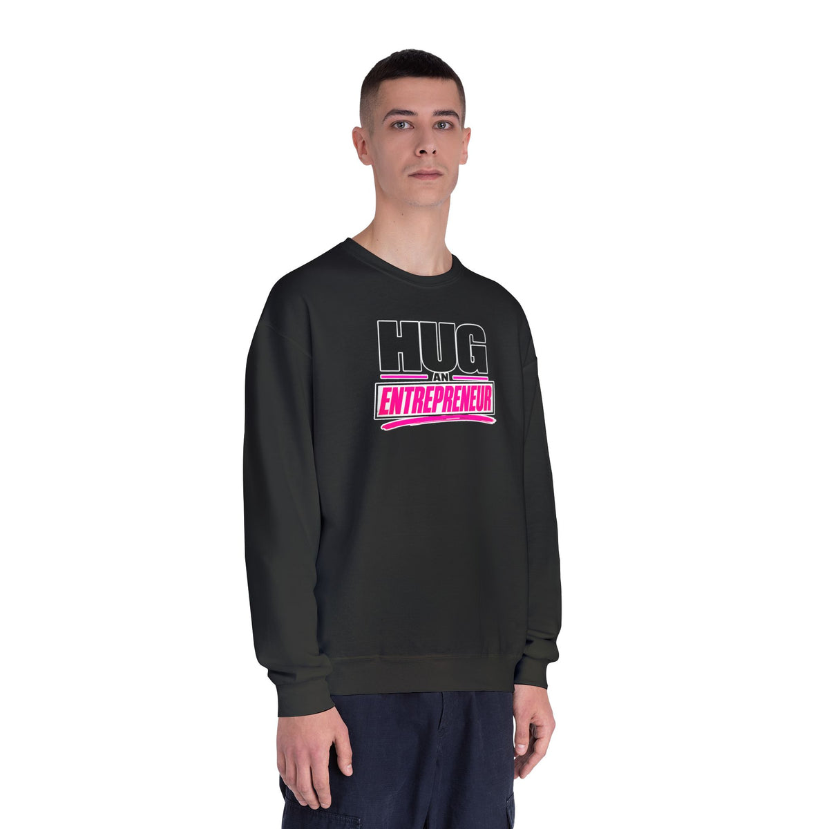 HUG AN ENTREPRENEUR® Unisex Crewneck Sweatshirt