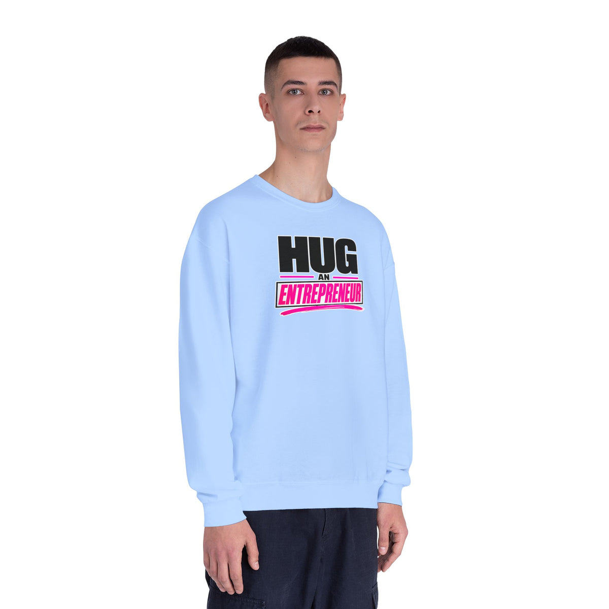 HUG AN ENTREPRENEUR® Unisex Crewneck Sweatshirt