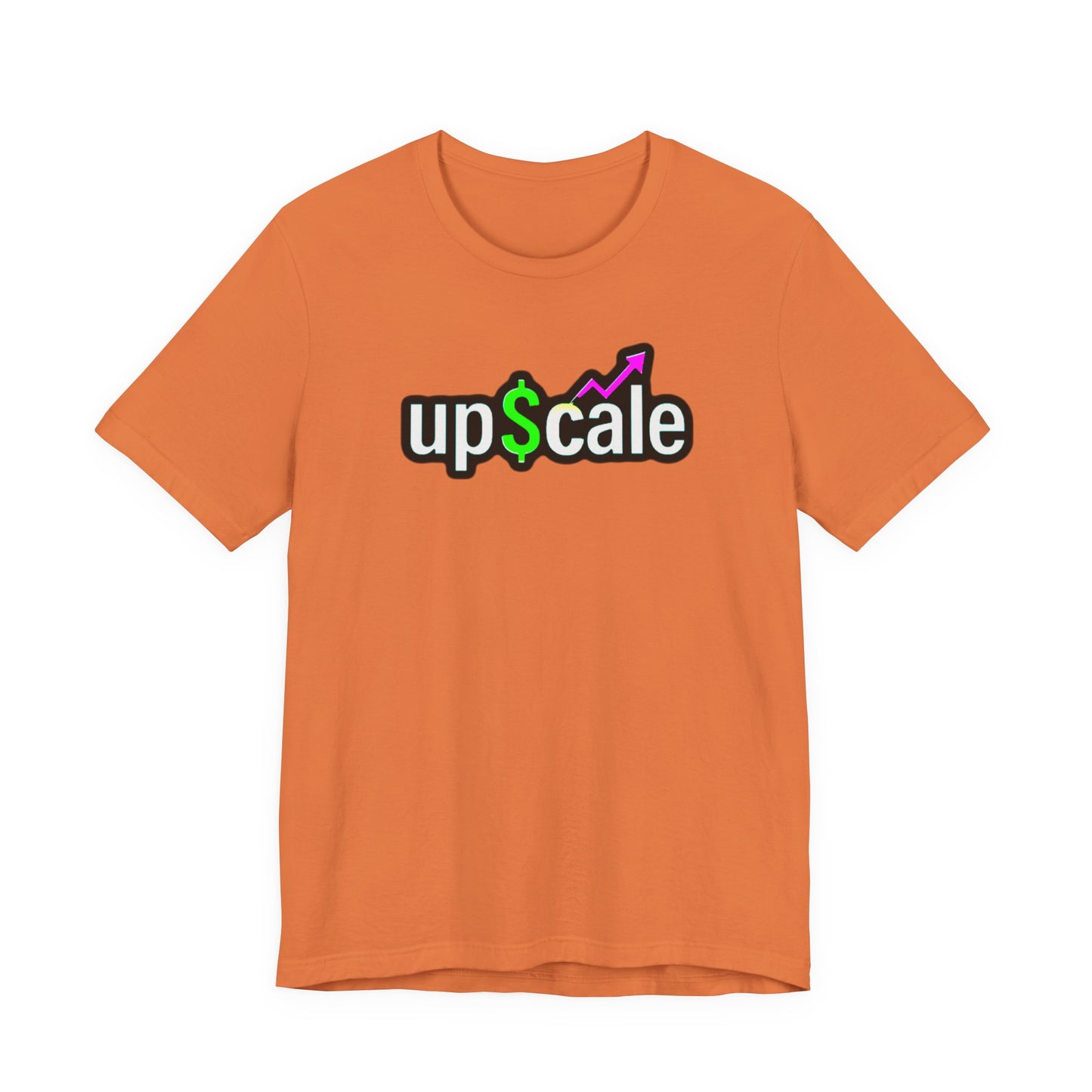 Upcale Unisex Jersey Tee for Entrepreneurs, Business Growth T-Shirt, Casual Wear, Startup Inspiration Shirt, Gift for Professionals