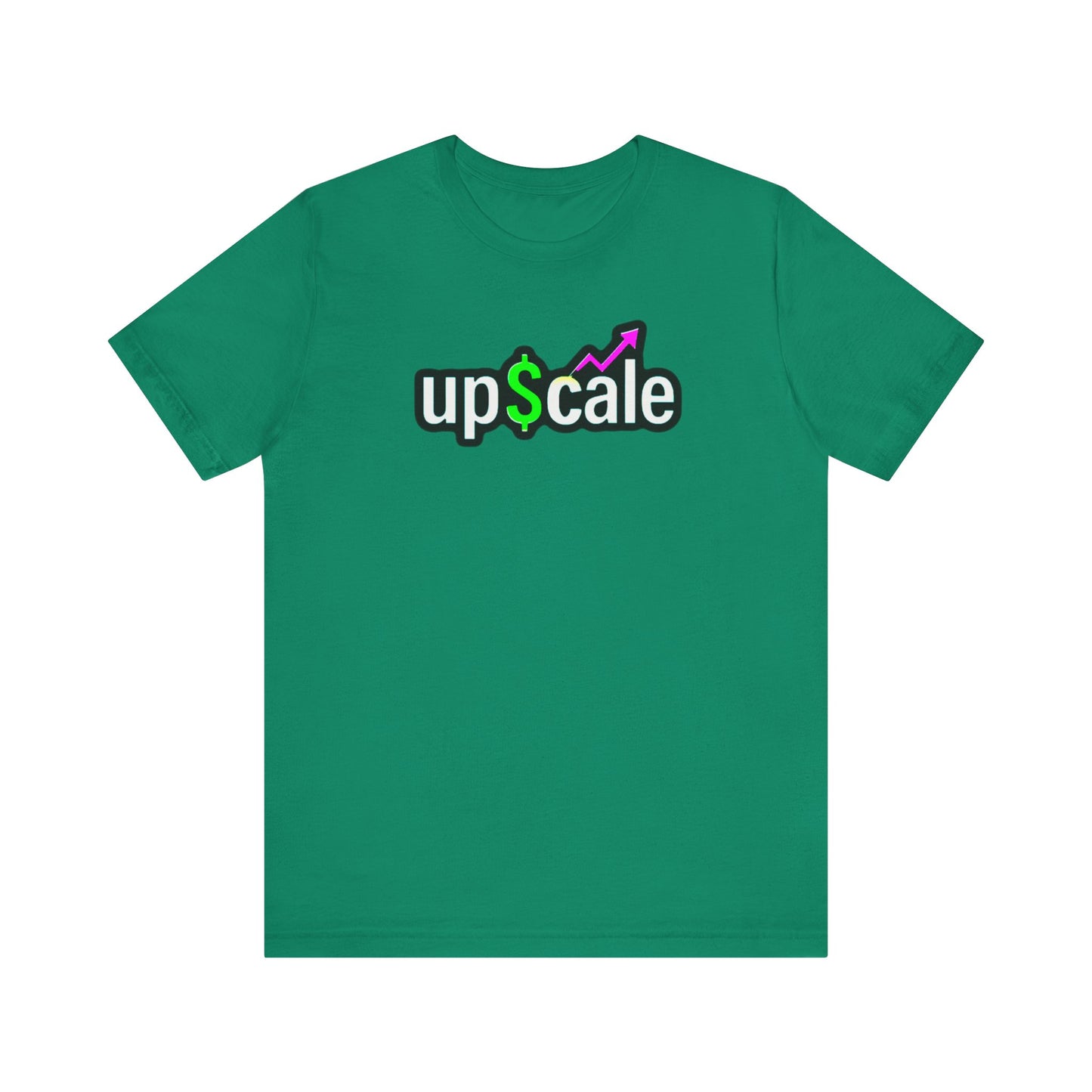 Upcale Unisex Jersey Tee for Entrepreneurs, Business Growth T-Shirt, Casual Wear, Startup Inspiration Shirt, Gift for Professionals