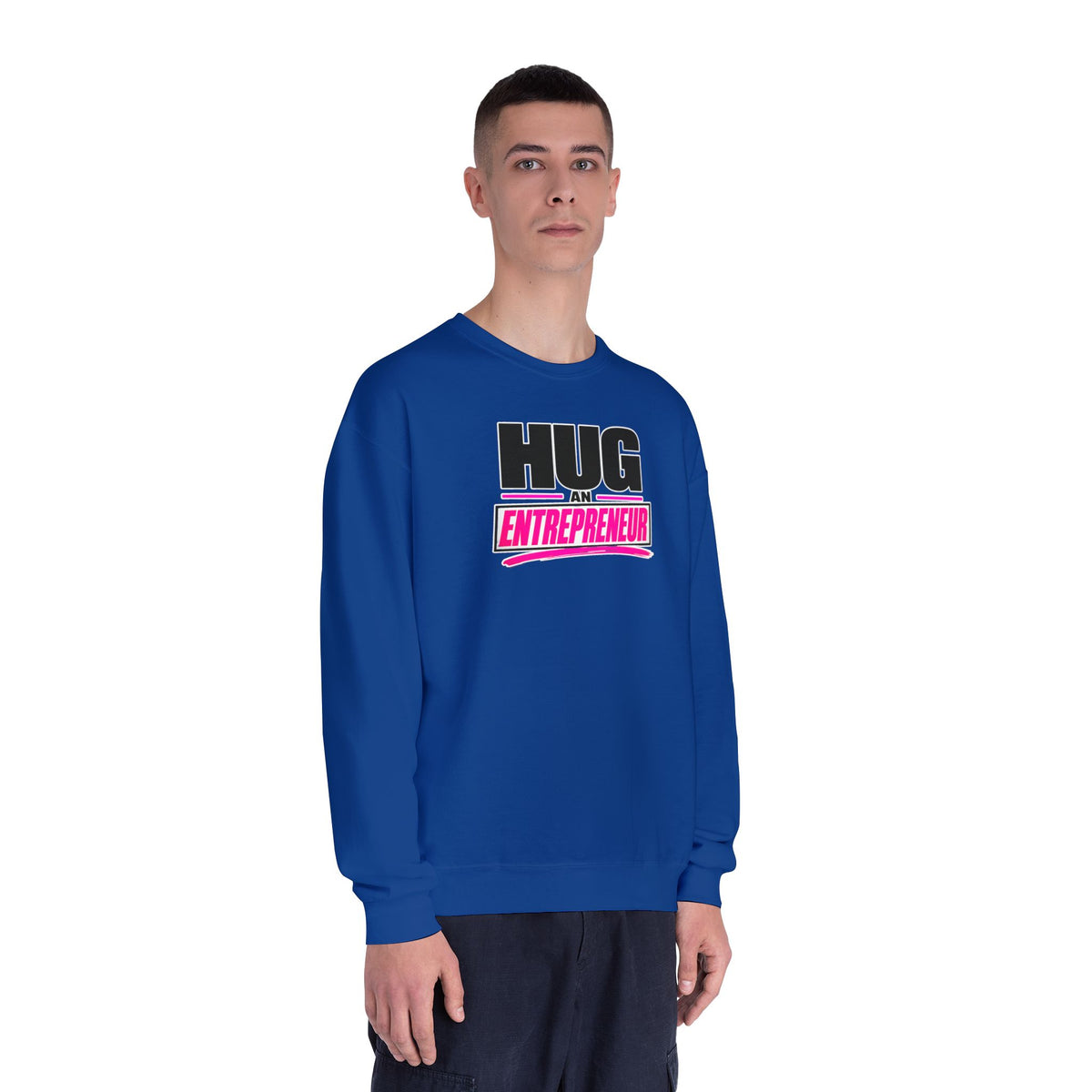 HUG AN ENTREPRENEUR® Unisex Crewneck Sweatshirt