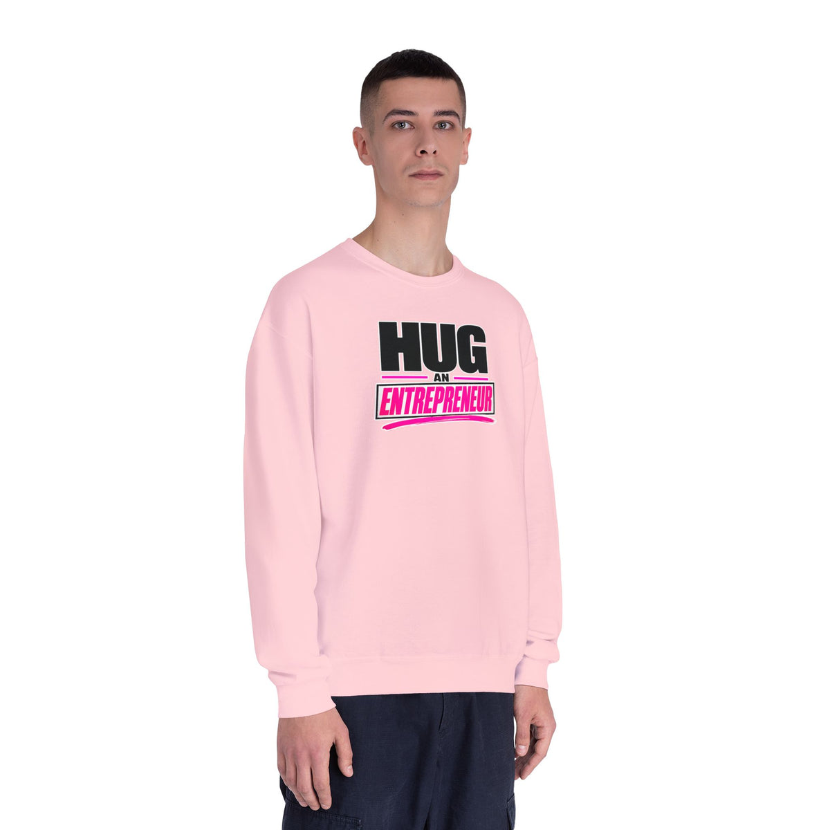 HUG AN ENTREPRENEUR® Unisex Crewneck Sweatshirt