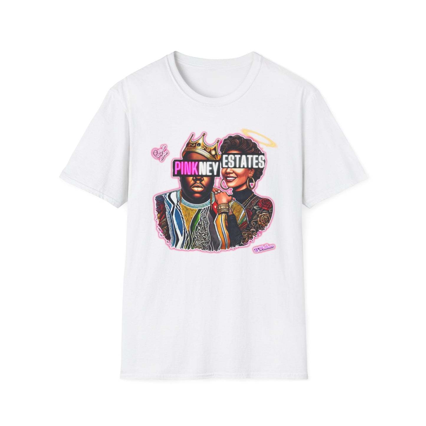 Biggie x Pinkney Estates "Crown Royalty" Unisex Tee – Hip-Hop x Hustle Icon Collab