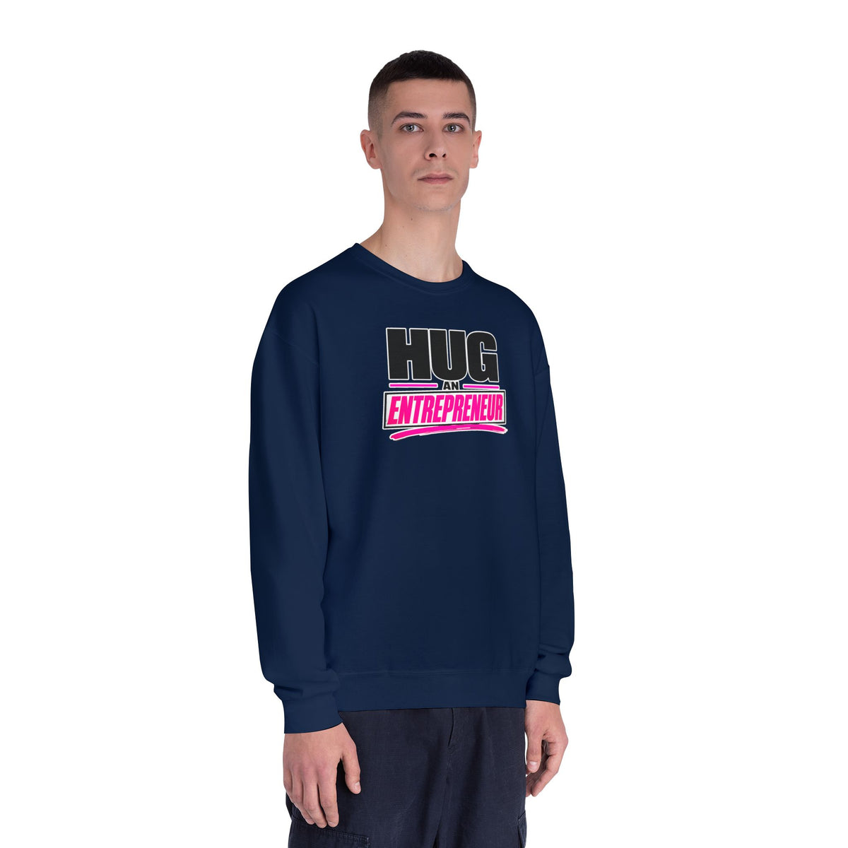 HUG AN ENTREPRENEUR® Unisex Crewneck Sweatshirt
