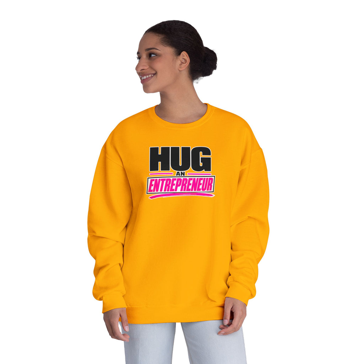 HUG AN ENTREPRENEUR® Unisex Crewneck Sweatshirt
