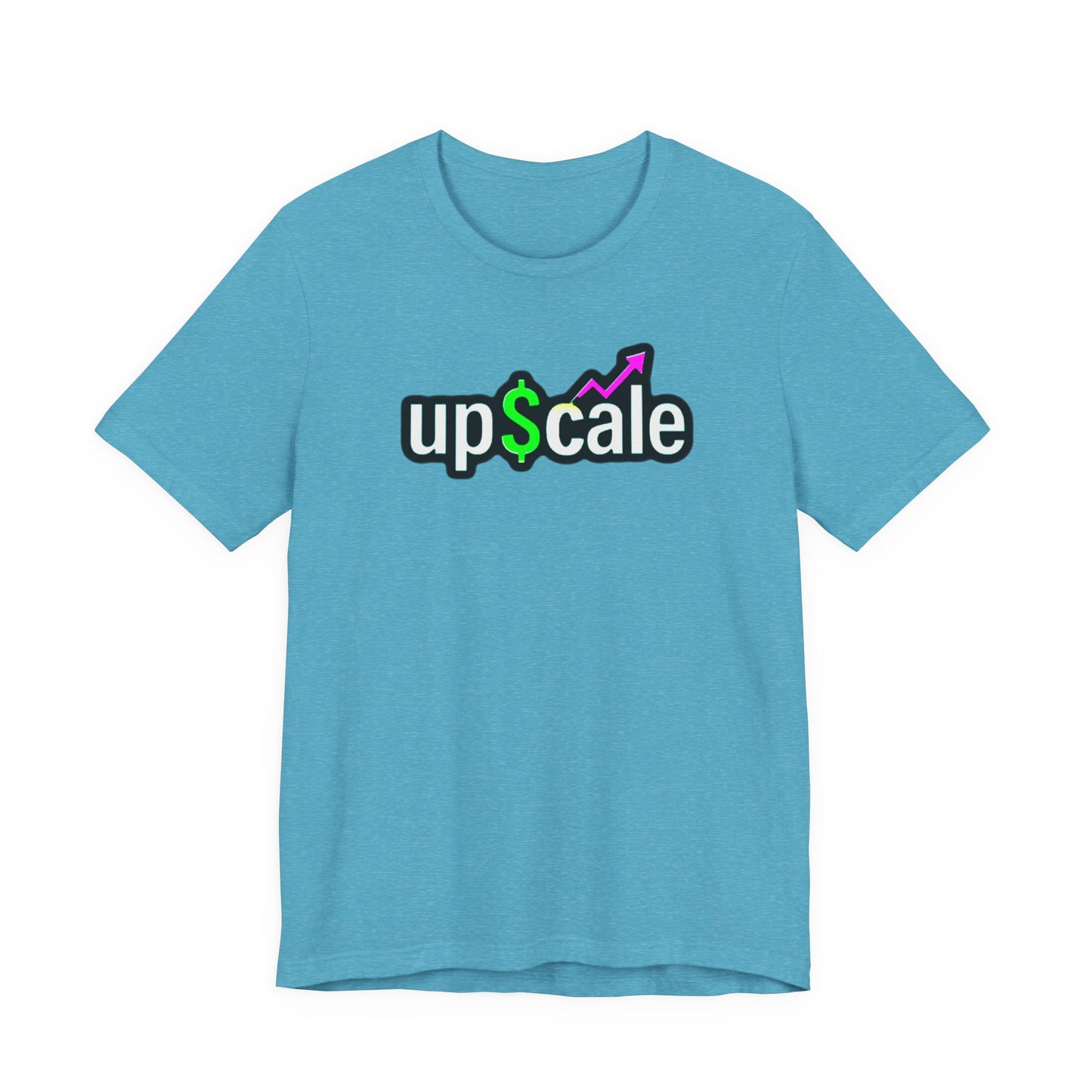 Upcale Unisex Jersey Tee for Entrepreneurs, Business Growth T-Shirt, Casual Wear, Startup Inspiration Shirt, Gift for Professionals